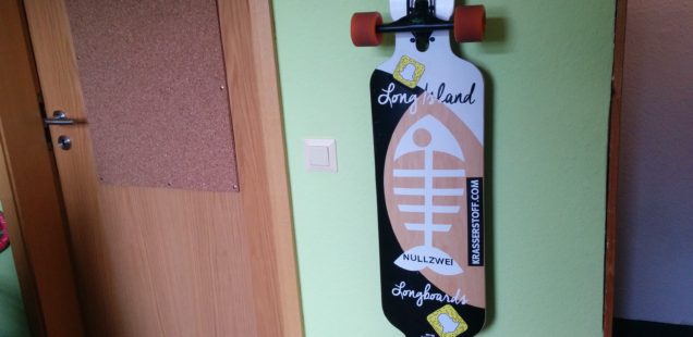 DIY Skate-/Longboard Halterung